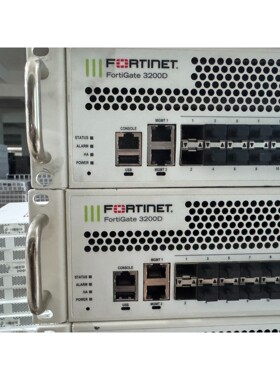 飞塔fortinet FG3200D防火墙 48口万兆 企咨询维修