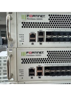 飞塔fortinet FG3200D防火墙 48口万兆 企咨询维修