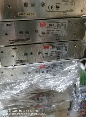 2手台湾明纬开关电源NES10012/5V12V15V明咨询维修咨询维修