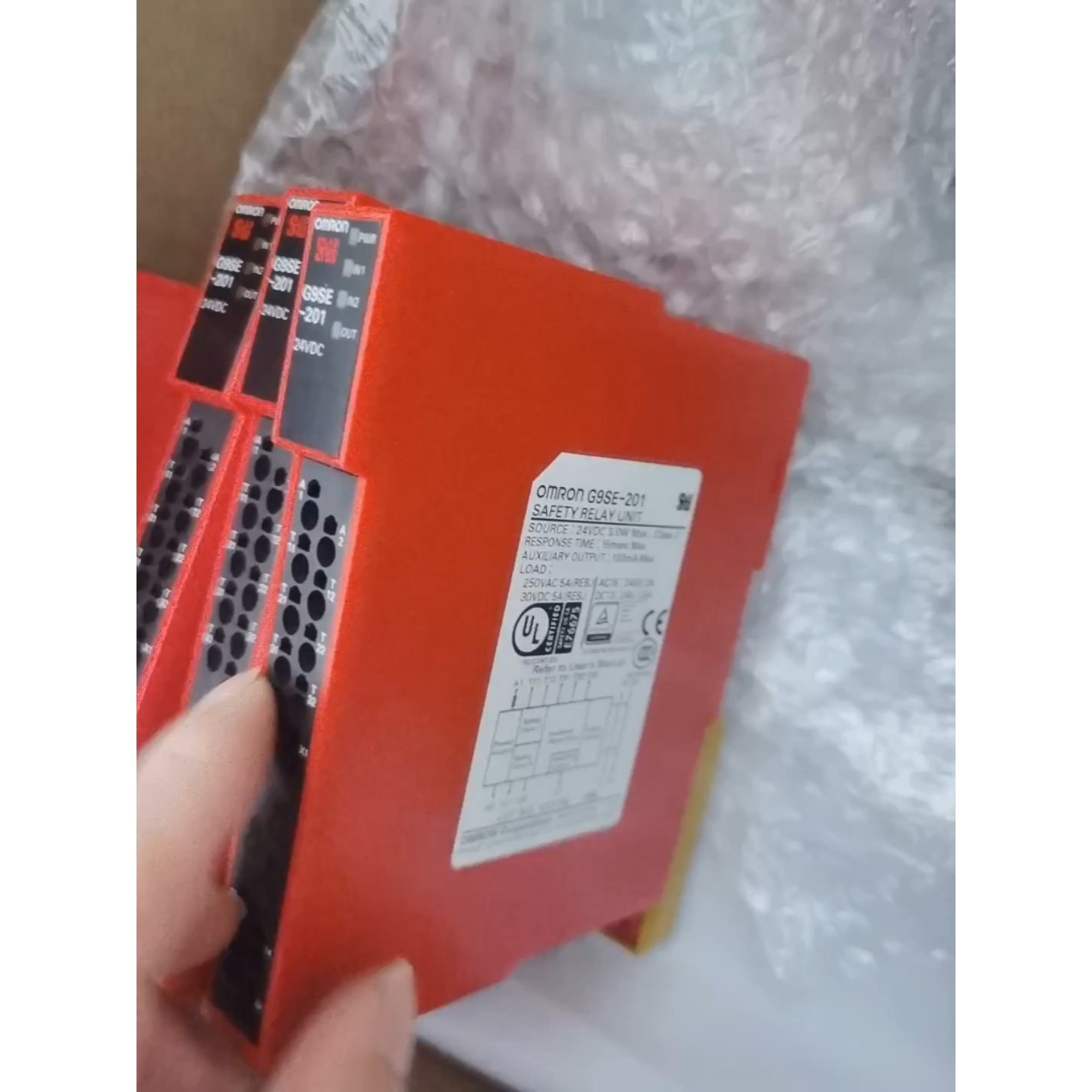 欧姆龙 g9se-201 实物拍摄 包功能 420咨询维修咨询维修