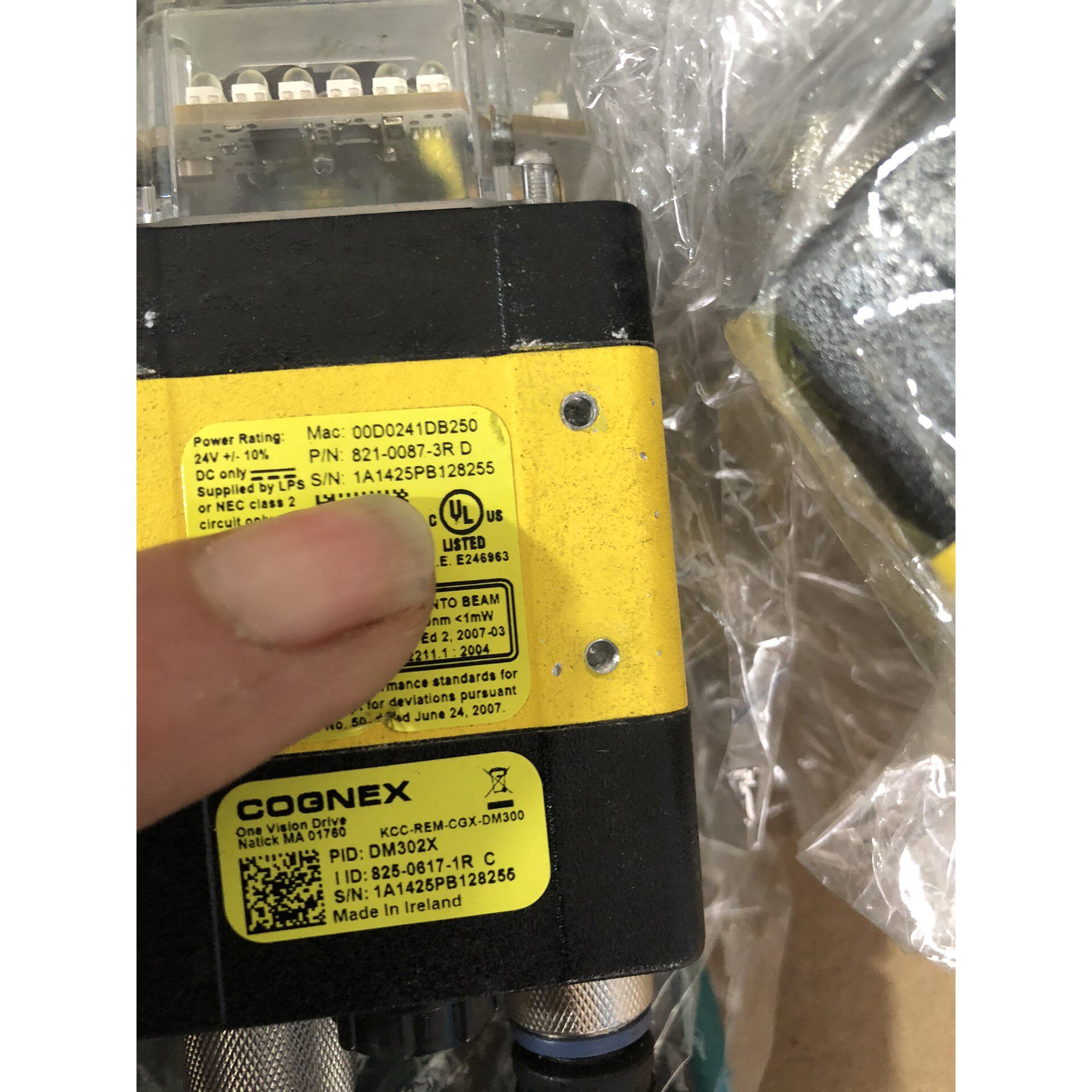 COGNEX、PID:DM302X、3台带线、线长4米多一点咨询维修咨询维修