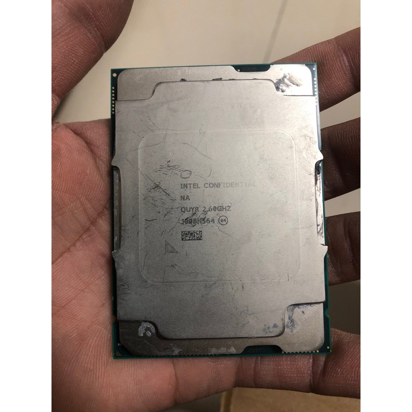 intel 4189针处理器 QUYR 主频2.6G 成色如咨询维修咨询维修咨询