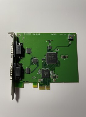 康泰克CONTEC COM-2C-PE 采集卡是实物拍摄现货咨询维修咨询维修