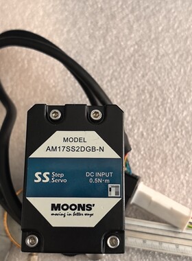 鸣志MOONS步进电机AM17SS2DGB-N,DC输入0.咨询维修咨询维修