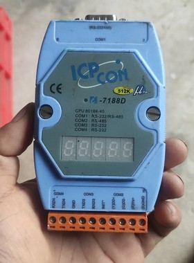 泓格嵌入式控制器I-7188D/512,包好包邮,实拍,不满咨询维修咨询维