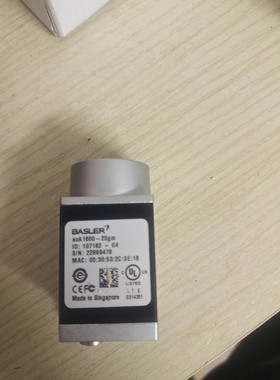 巴斯勒工业相机aCA160020gm实物拍摄成色九九新咨询维修咨询维修