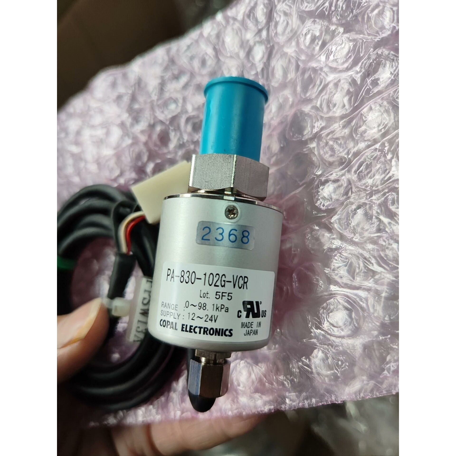 COPAL科宝压力传感器型号PA830102GVCR咨询维修