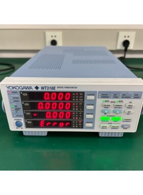 横河WT310E功率分析仪 几乎全新 功能完好 带GPIB接咨询维修