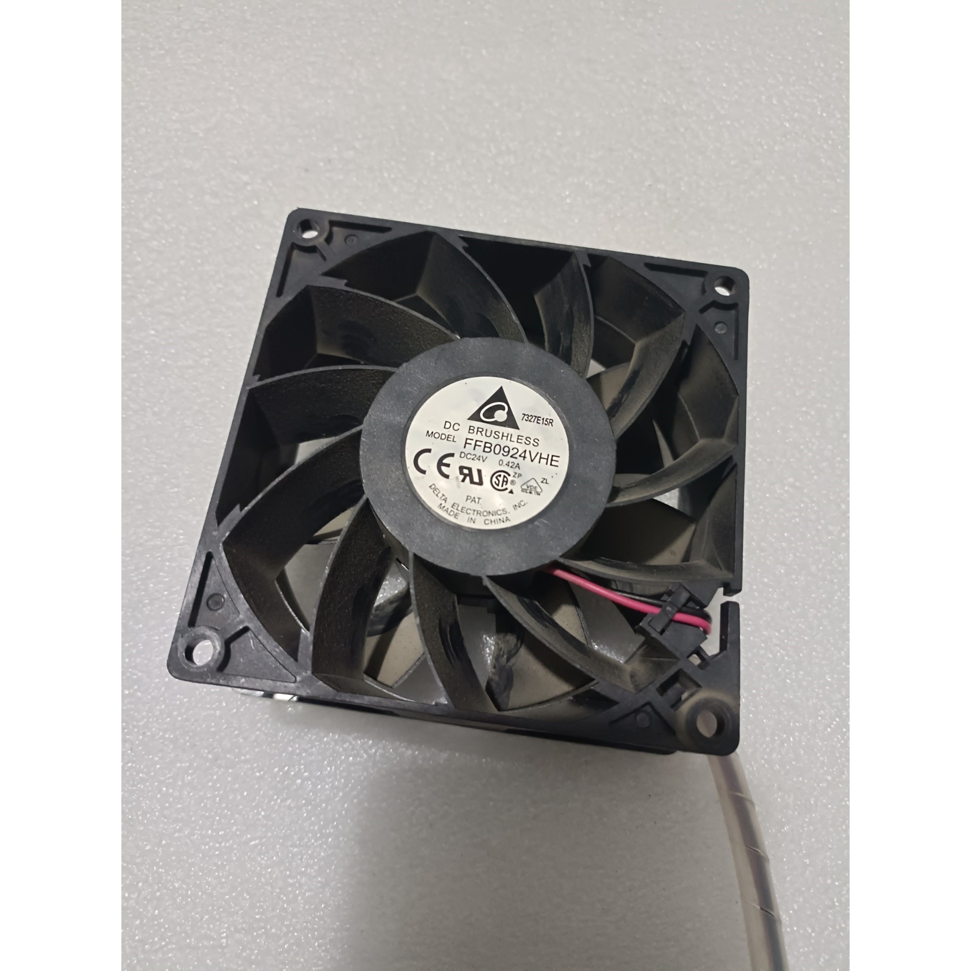 件,原装台达风扇 FFB0924VHE 24V变频器 0咨询维修咨询维修