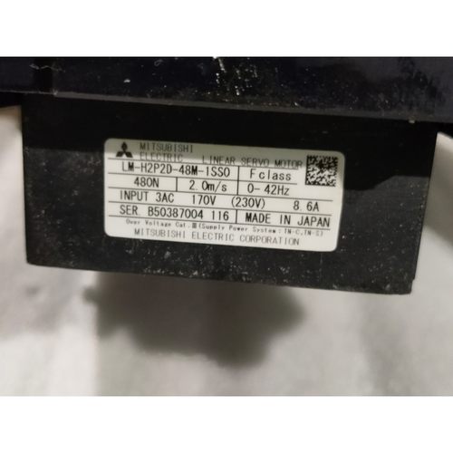 二手拆机三菱线性伺服马达LM-H2P2D-48M咨询维修咨询维修咨询维修