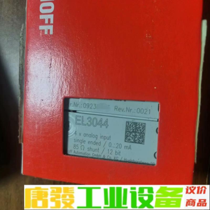 倍福EL3044模块,正品全新原装 维修询价