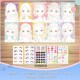 韩国儿童化妆品套装 女孩玩具 diy公主涂色彩妆盒图案贴纸补充装