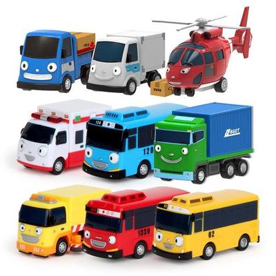 翻斗车拖车消防车警车回力汽车