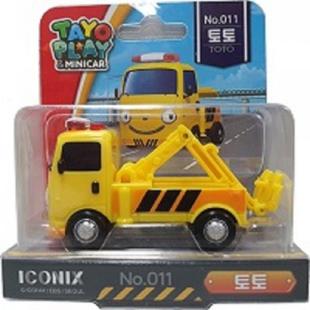 韩国进口TAYO迷你滑行塑料公交车飞机消防车救护车儿童汽车玩具