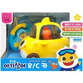 韩国鲨鱼宝宝儿童无线遥控汽车玩具带音乐男孩女孩益智礼物玩具