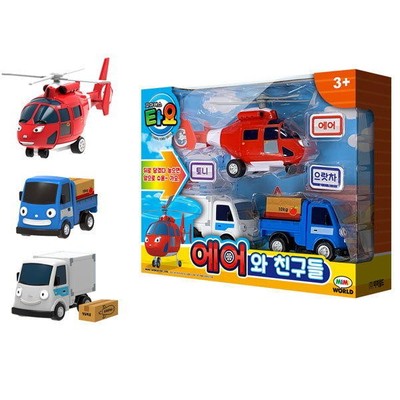 TAYO正版韩国太友公交车小巴士滑行回力汽车4儿童男女孩2玩具3岁5