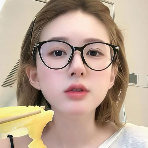赵露思同款眼镜潮大框超轻防蓝光
