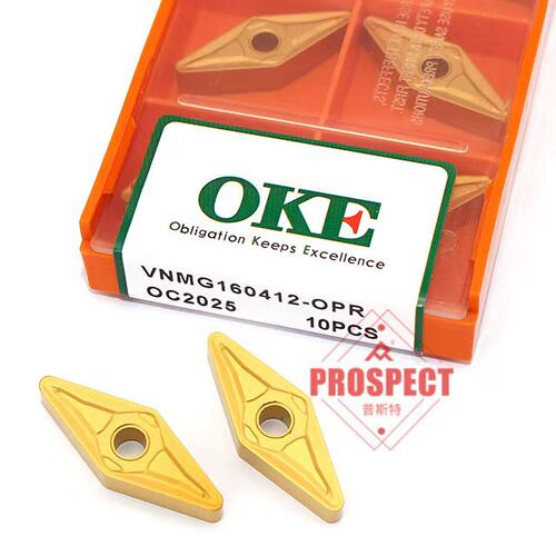 数控车刀片VNMG160412-OPR OC2025 钢件加工尖刀仿形柳叶株洲刀片