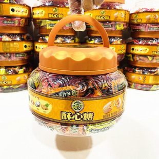 徐福记糖果600g桶装 称重散称糖果零食 酥心糖多口味混装