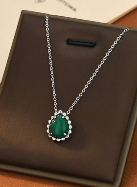 玛丽石新中式女项链锁骨链