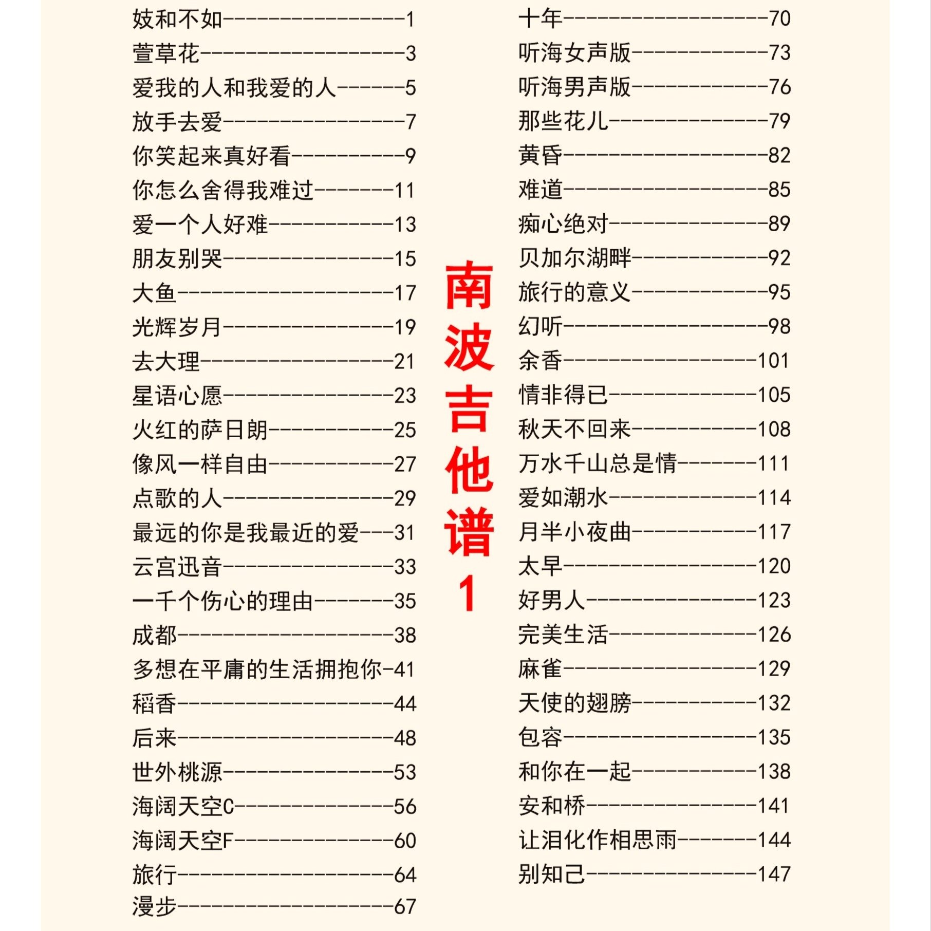 南波吉他民谣经典老歌流行谱其它乐器配件