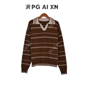 甜甜粉丝专享 PGXN 翻领毛衫 品归25秋冬设计师款 2908