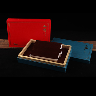 高档黑茶白茶普洱茶通用茶砖盒250克1000g茶砖空礼盒砖茶空盒子