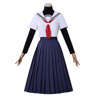想吃掉我的非人少女cosplay比名子cos服校园制服长裙JK动漫全套女