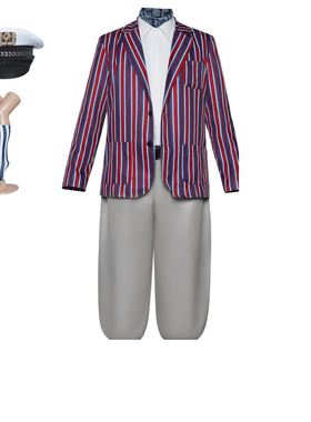 万圣节cos服旺卡Oompa-Loompa欧帕伦帕人cosplay舞台表演服衣服