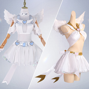 潘迪史朵巾cos服动漫吊带袜天使P姐S妹cosplay全套女装真人动漫