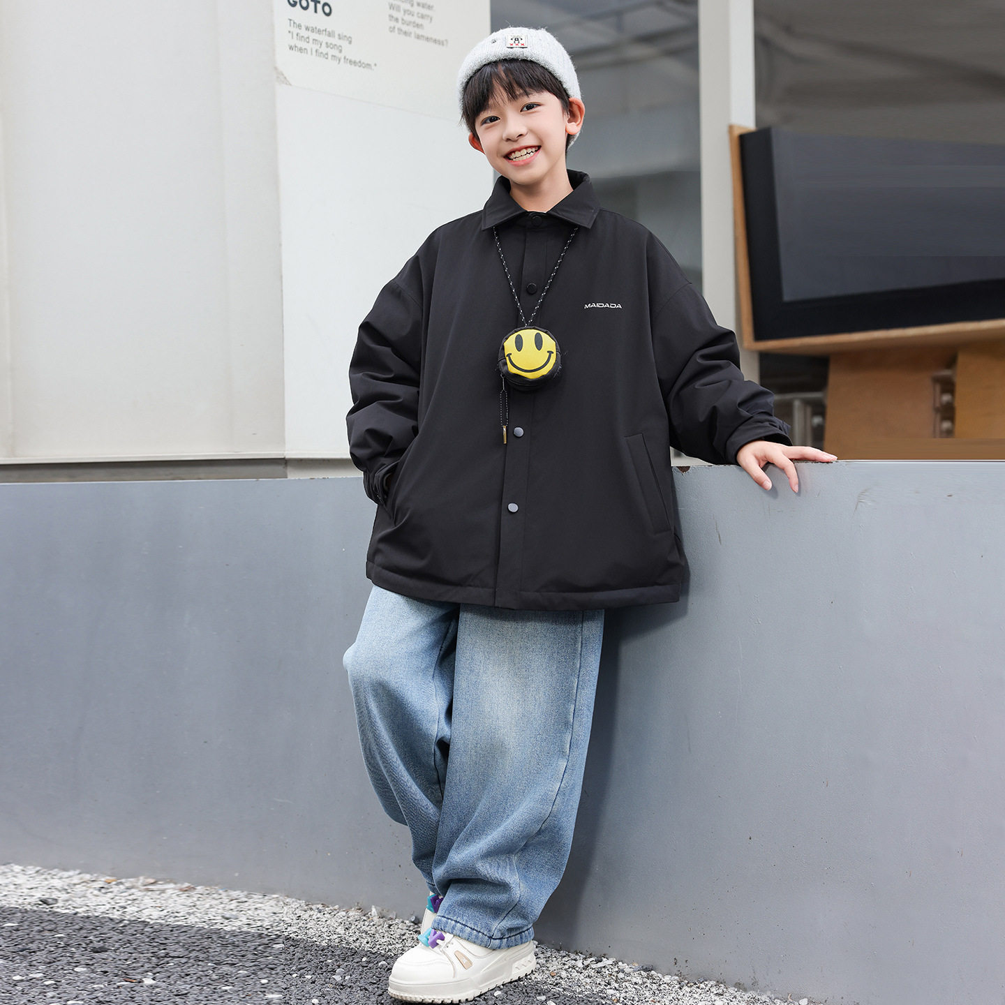 男童新国标90白鸭绒外套儿童轻薄羽绒服120~170休闲时尚男孩新款