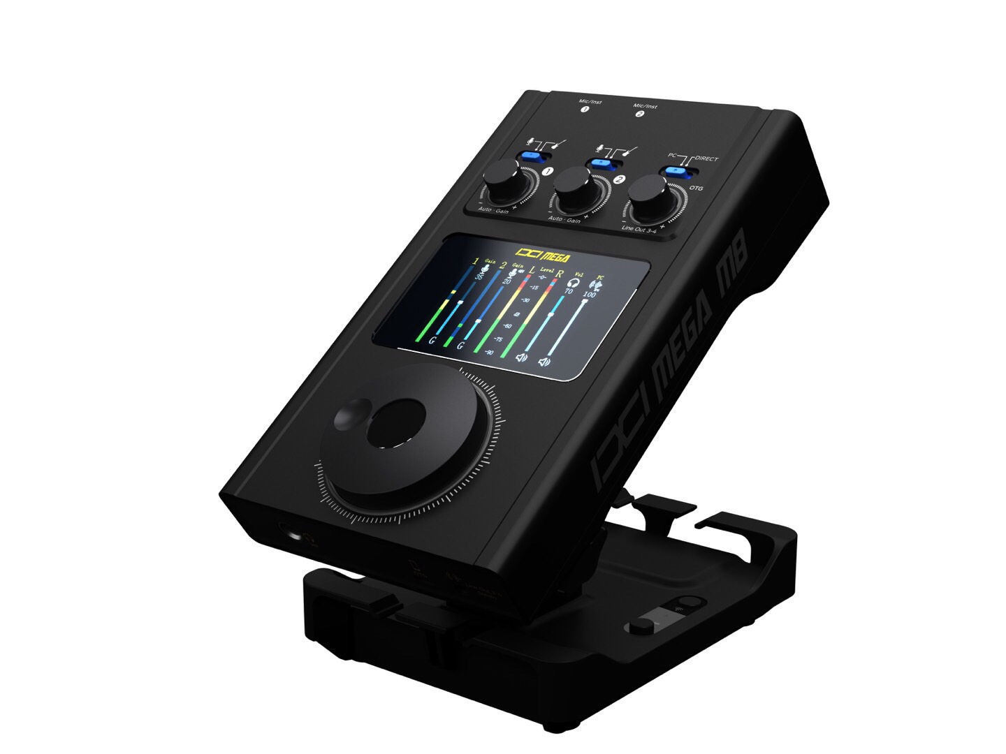 ixik歌网红店铺话筒线外置声卡