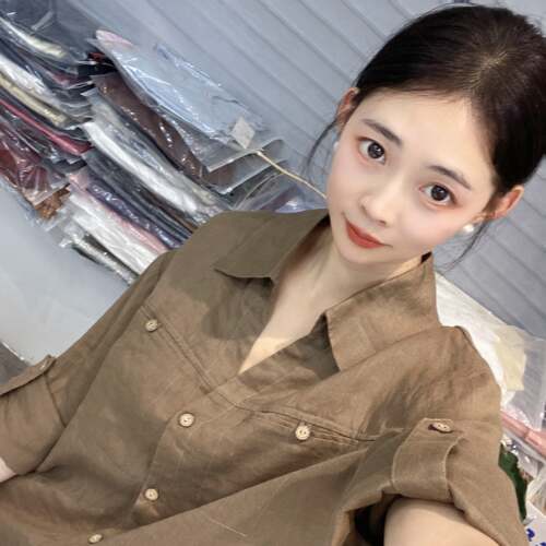 [亚麻上衣合集]高品质秋季新款亚麻长袖百搭外套女(Q301-Q350）