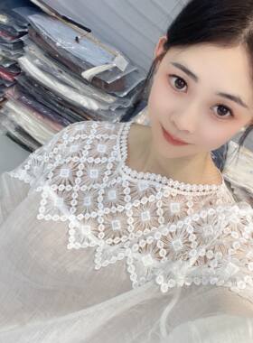 兜兜[苎麻上衣合集]高夏季新款苎麻短袖百搭衬衫女(C501-C550）