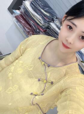 [苎麻上衣合集]高品质夏季新款苎麻短袖百搭衬衫女(S151-S200）