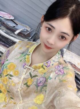 兜兜[苎麻上衣合集]高夏季新款苎麻短袖百搭衬衫女(C201-C250）