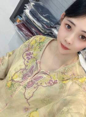 [苎麻上衣合集]高品质夏季新款苎麻短袖百搭衬衫女(S251-S300）