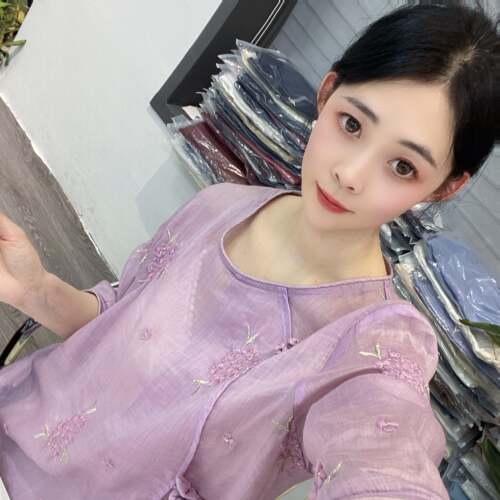 [苎麻上衣合集]高品质夏季新款苎麻短袖百搭衬衫女(S601-S650）