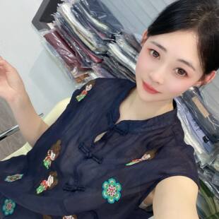 新款 S500 高品质夏季 女 S451 百搭衬衫 苎麻上衣合集 苎麻短袖