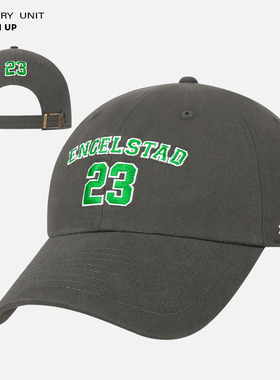 47春季灰色做旧美式复古帽子女软顶宽帽檐棒球帽男大标鸭舌帽潮