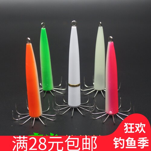 夜光鱿鱼钩笔筒钩吹筒吹筒仔
