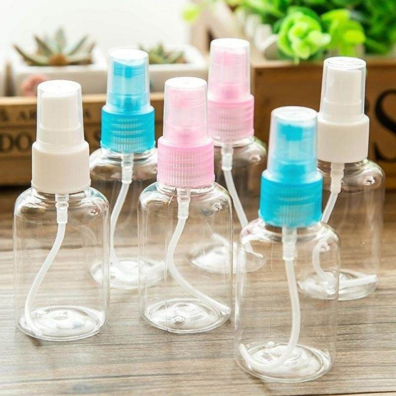 化妆品分装瓶化妆水小喷雾瓶旅行细雾喷壶香水瓶塑料瓶补水瓶50ml