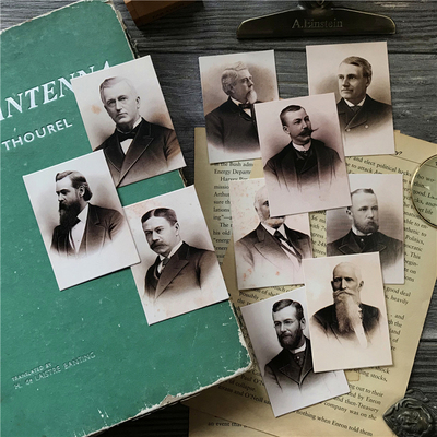 英伦手帐复古装饰素材