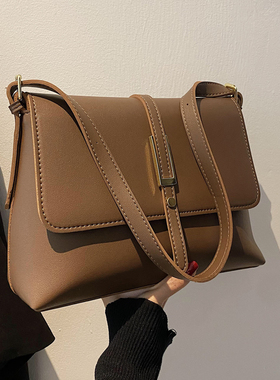 高级感大容量包包女2025新款洋气百搭单肩包夏季质感斜挎包托特包