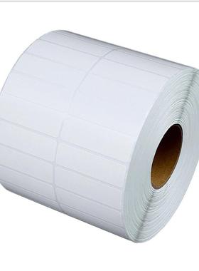 铜版不干胶纸45X15X5000张贴纸X1I XPH500 GK888T GT820 G500U CP2140 X1I G530U DL888T双排条码标签纸