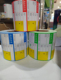 80X40mm卷筒铜版 BTP2100E物价签 纸货架标签TSC244 G500U 商品物价签100X38mm GT820 GK888T CP2140 带黑标