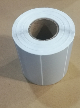 特惠哑银pet标签纸70x30 70X15消银龙不干胶纸G500 530U GT800 ZD888CN ZD420 421 ZT210 230防水贴纸撕不破