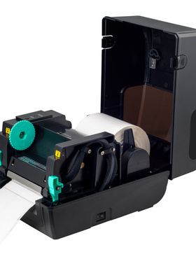 芯烨XP-TT426B 428B 325B 437B标签打印机服装吊牌洗水唛飘丝带热转印珠宝标铜版亚银纸合格证价格货架不干胶