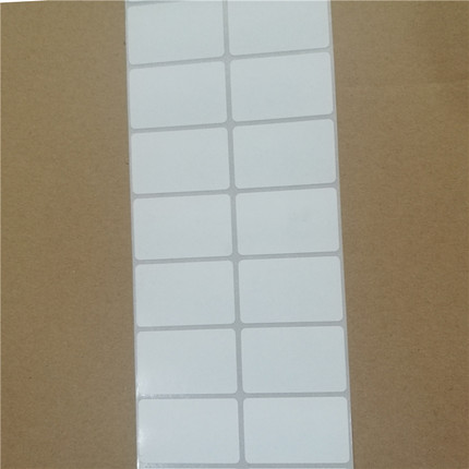 热卖铜版不干胶标签纸45x30贴纸ZD88TG500U C168 MPCP2140 CP3140EX ZT411 511 210 230 420 BTP2100E打印纸