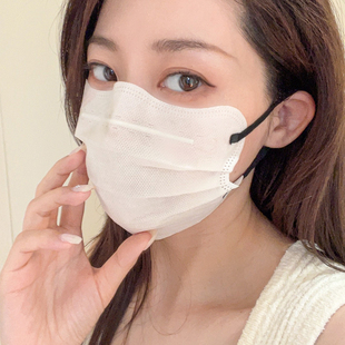 二层薄款 夏季 口罩女高颜值2025一次性超薄冰感3d立体夏天轻薄透气